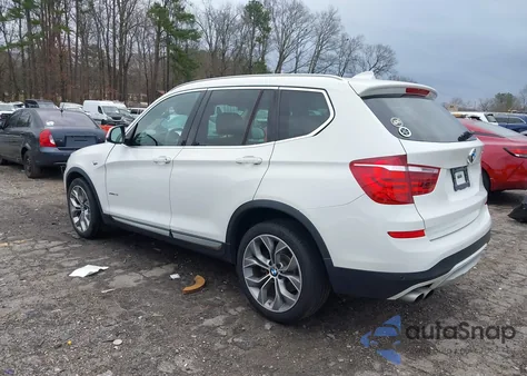 2015 BMW X3 xDrive28I из США, поврежденный, VIN 5UXWX9C5XF0D60095